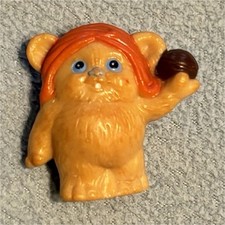 Star Wars Ewok Figurine Qwig Plastic 1984 Movie Character