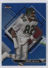 2023 Topps Composite Topps Finest Blue Refractor 61/99 Mike Quick #233 fm0
