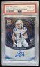 2023 Panini Spectra Josh Downs Rookie Auto RC Neon Marble #/4 Colts PSA 8
