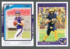2024 Donruss - Score J.J. McCarthy Rated Rookie 2 Card Lot