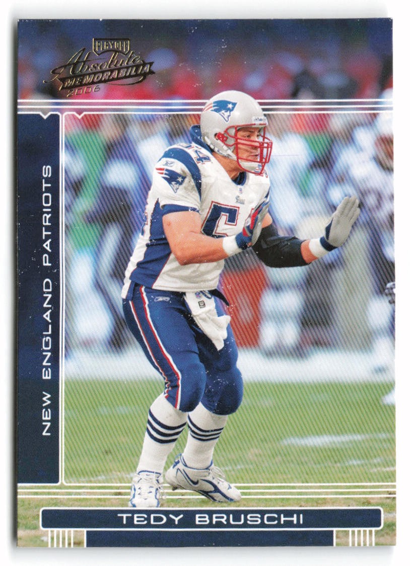2006 Playoff Absolute Memorabilia #97 Tedy Bruschi New England Patriots