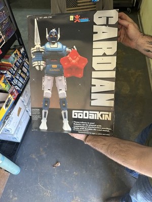 Bandai Godaikin Gardian Robot Vintage Head broken/missing sword