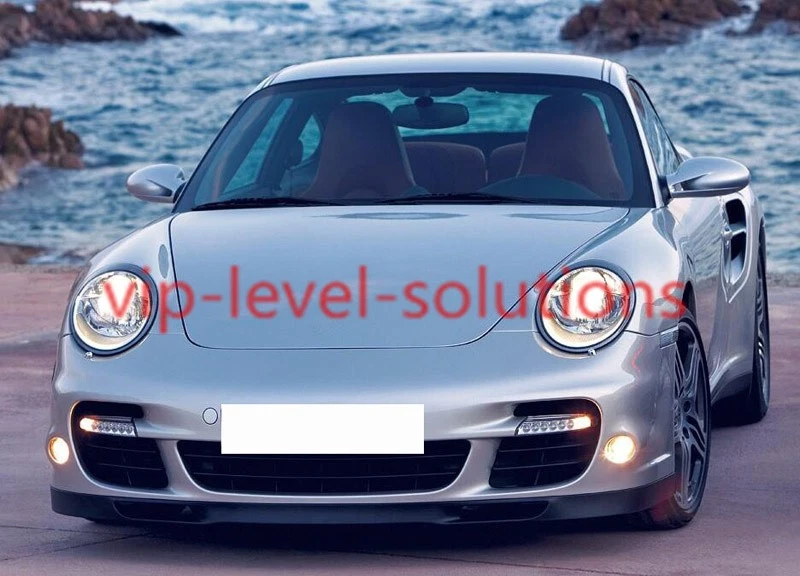 Cubierta transparente del objetivo del faro lateral izquierdo + pegamento sellador para Porsche 911 2006-2011 Foto 4 de 4