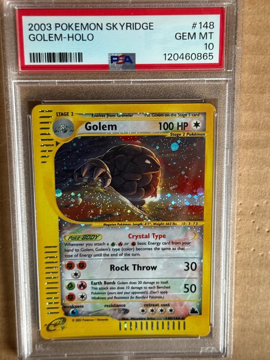 Golem 148/144 Skyridge Holo for sale online | eBay