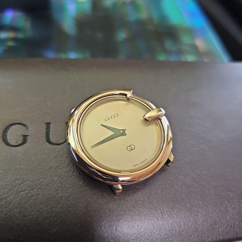 Vintage GUCCI 3600 Gold Dial Quartz Woman's Watch From JAPAN USED - Picture 9 of 10