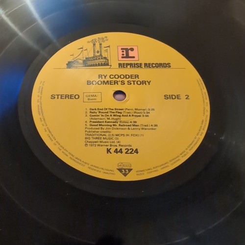 Ry Cooder Boomer's Story - 1972 12" Vinyl - Reprise Records - K 44224 - Picture 9 of 19