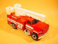 MATCHBOX RED UTILITY TRUCK MB33-G19 LOOSE