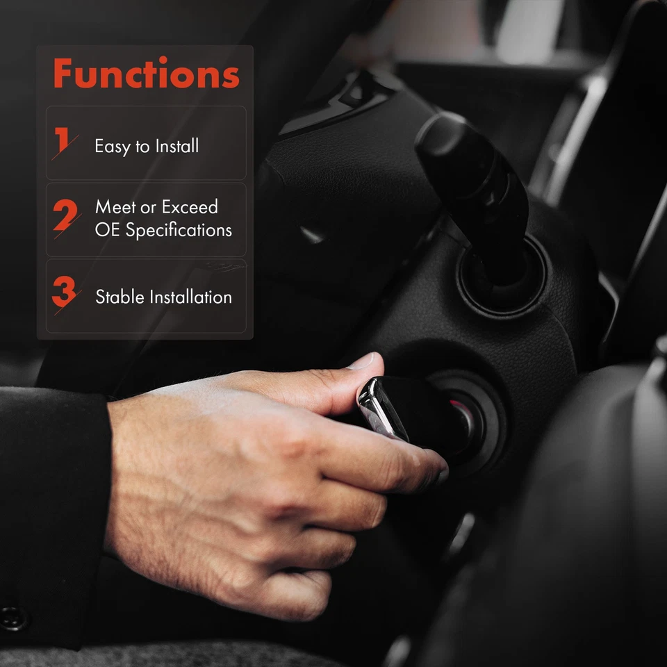 Cilindro de bloqueo de encendido para Hyundai Entourage 2007 con 2 llaves Zamak 5 819004JB00 Foto 2 de 4