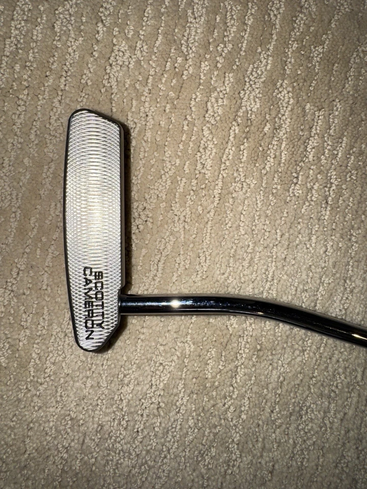 "Putter Scotty Cameron Select Squareback 35"" diestro - cara fresada - Titleist - excelente" Foto 3 de 4
