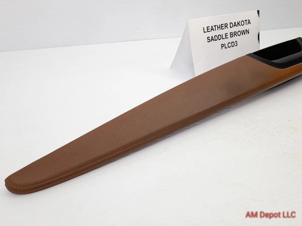 2008 BMW 335i 335xi 328i E93 E92 Front Left Door Panel Armrest Saddle Brown - Image 2 of 4