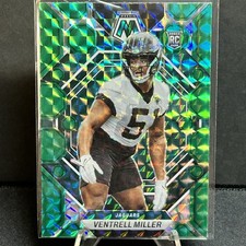 Ventrell Miller Jacksonville Jaguars 2023 Panini Mosaic RC Green Mosaic