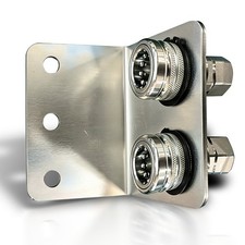 1/2"NPT Female for Pioneer Style Hydraulic Quick Coupler ISO 5675 W/ Bracket