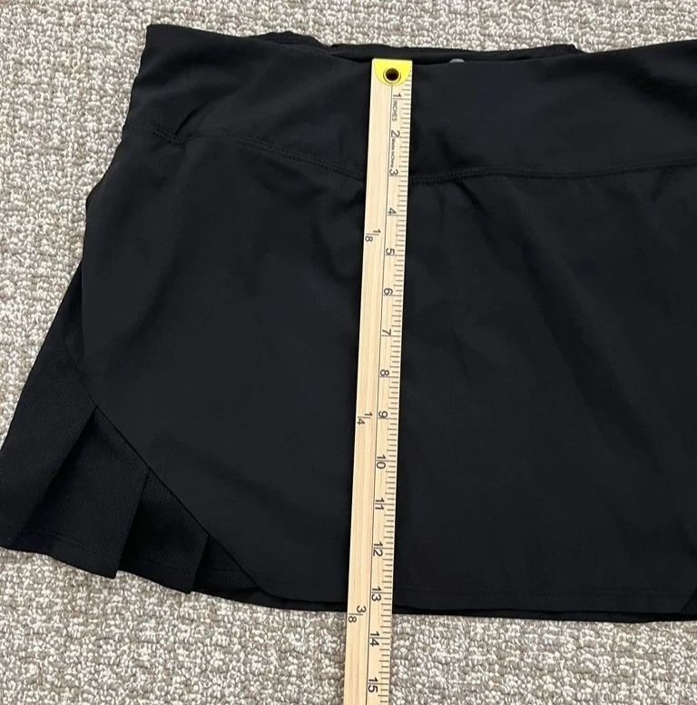 Etonic Pleated Flare Tennis Skirt with Zip Pocket - Size M
