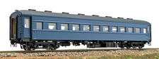 HOm/HOn3-1/2 Imon JNR Ohafu-33 Brake Coach Blue RTR H0m 12mm Gauge Passenger Car