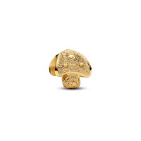 Pandora Moments Charm Mini Pilz Textur Vergoldet 764048C00