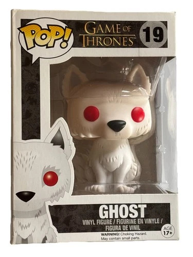 Funko Pop! Vinyl: Game of Thrones #19 Ghost Dire Wolf Figure **👇**