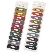 20Pcs Hair Clips for Women, Matte Snap Hair Clip Barrettes for Girls,Cute Sol...