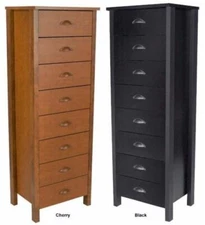 Nouvelle 8 Drawer Lingerie Dresser Chest - 5 colors NEW