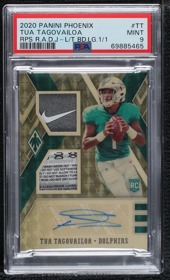 2020 Panini Phoenix Tua Tagovailoa #RDA-TT - 1 of 2