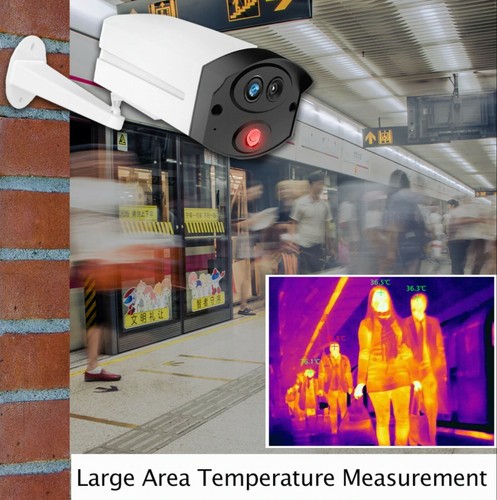 Fever Screening Thermal Face/Body Temperature Scanner IP Camera Bi-Spectrum - Picture 5 of 11