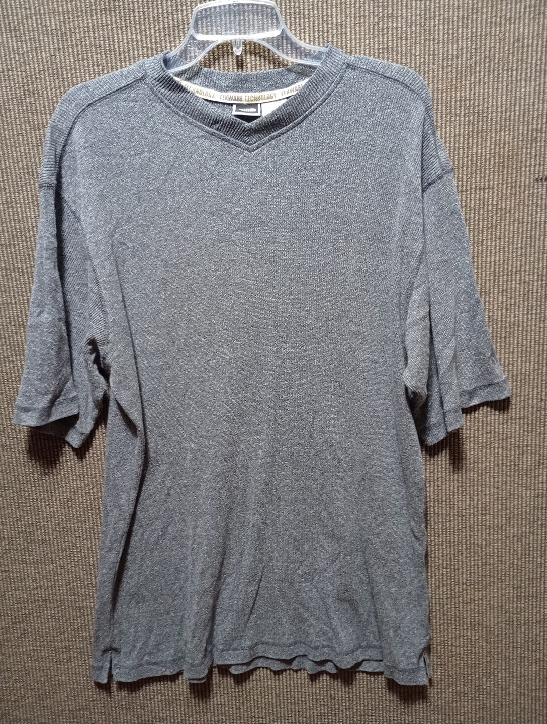 The North Face Short Sleeve T-shirt With Techware Technology Men's Xl-tg Gray