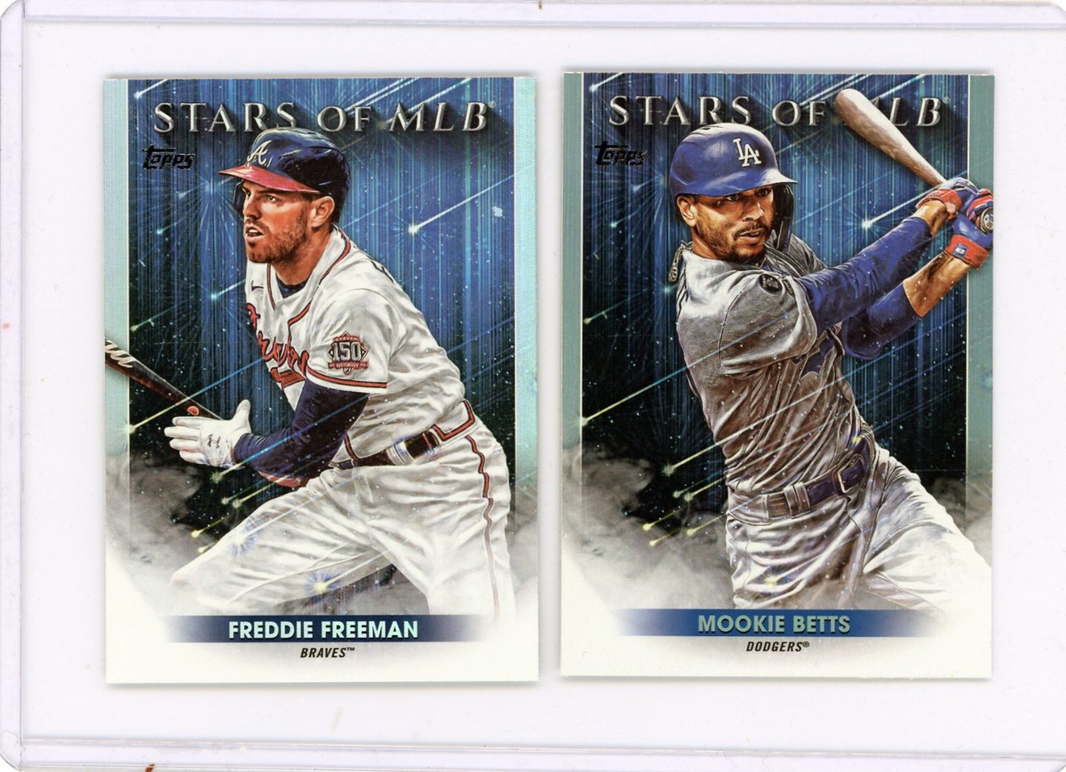 ⚾ FREDDIE FREEMAN + MOOKIE BETTS 2022 TOPPS SERIES ONE ⚾ FREDDIE FREEMAN + MOOKIE BETTS 2022 TOPPS SERIES ONE