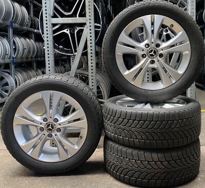 ◆MERCEDES純正￼17インチ★225/50R17★18年スタッドレスタイヤ 4 Orig Mercedes-Benz Winter Wheels 225/50 R17 94H M+S C-Class W205
