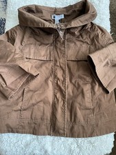 Carole Little sz. S brown 3/4 jacket/ blazer. Pretty, grt shape