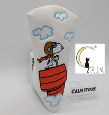 Snoopy Golf Putter Blade head cover Peanuts H-130 Flying Ace dog house New JP
