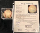 Banks/Robinson + 7 HOFers Signed MLB Legends Baseball JSA LOA WM AA 93024
