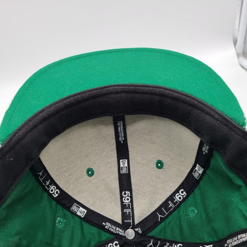 Sombrero Oakland Athletics Verde New Era 59Fifty Ajustado Talla 7 3/8 CAOS PUFFY AOP - Imagen 7 de 10