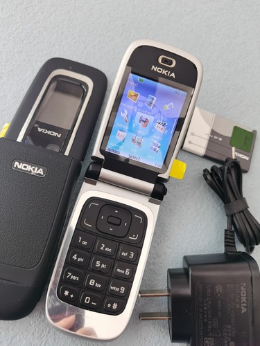 Original Nokia 6131 (Unlocked) cell phone Black Camera Mobile phone - 第 4/11 張圖片