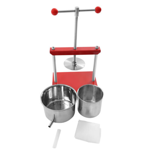 Cheese Tincture Herb Fruit Wine Manual Press 0.8 Gal Power Ball Handle for Juice - Picture 3 of 11