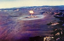 BROWN DESERT: ATOMIC EXPLOSION - NEVADA PROVING GROUNDS - Art Postcard 1981