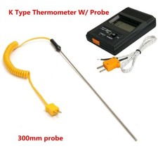 TM-902C LCD Type Digital Thermometer With Probe  1PC 300mm Thermocouple Probe