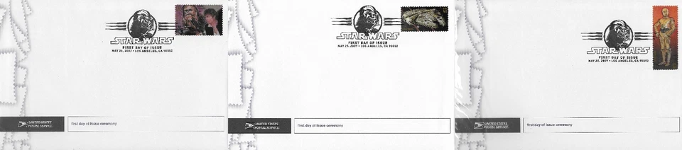 STAR WARS CELEBRATION IV  - First Day of Issue Envelope with Card - Image 4 of 4