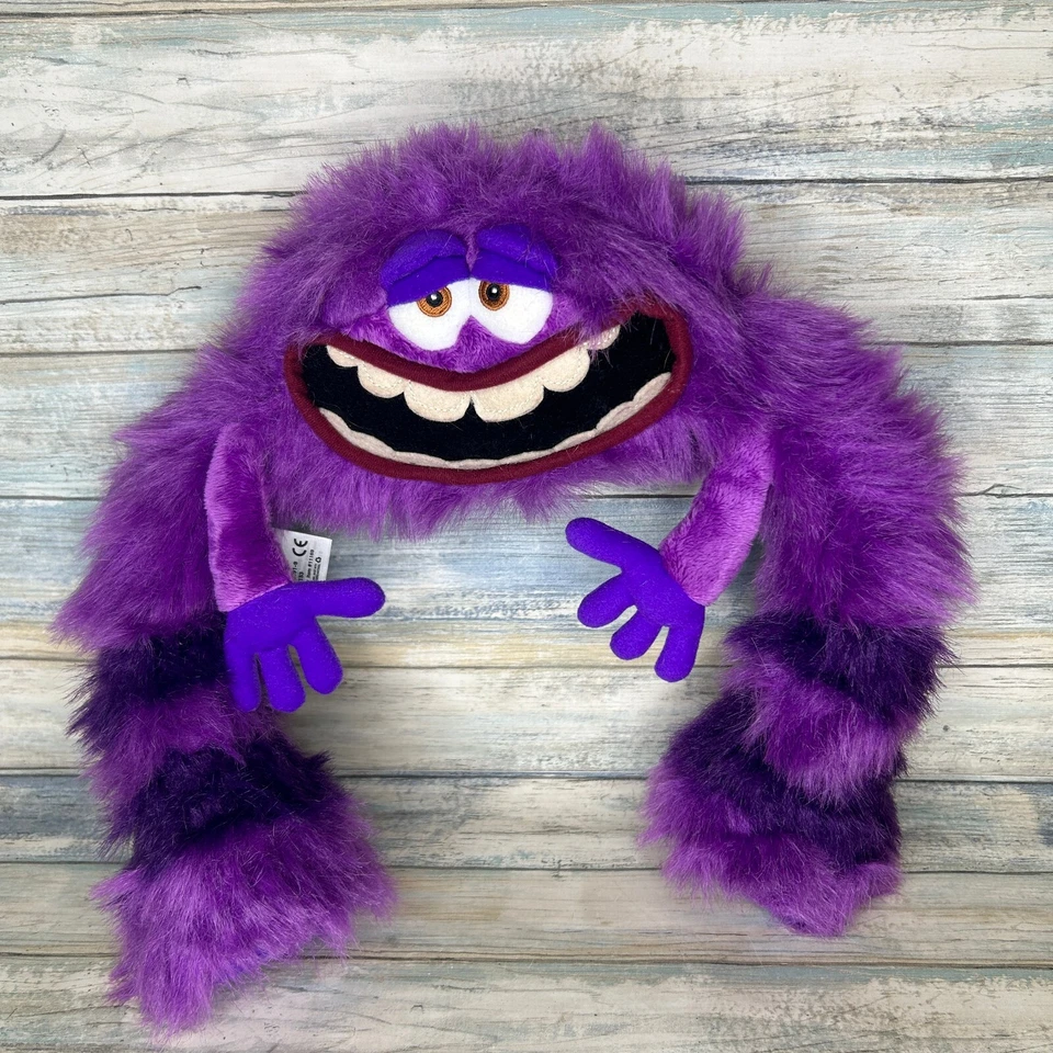 Disney Pixar Peluche Monstruos Universidad Inc ~ Arte Piernas Púrpura Foto 4 de 4