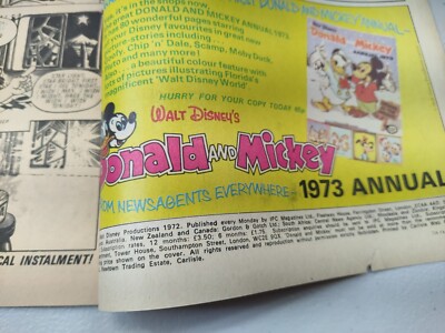 ミッキーマガジン Walt Disney's Donald and Mickey October 7th 1972 Magazine | eBay