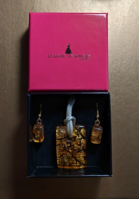 Ensemble Bijoux Murano « Le Dame Veneziane » Par VeBir - Verre De Murano - Neuf Avec étiquettes
