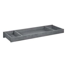Oxford Baby Universal Wood Changing Topper in Graphite Gray Finish