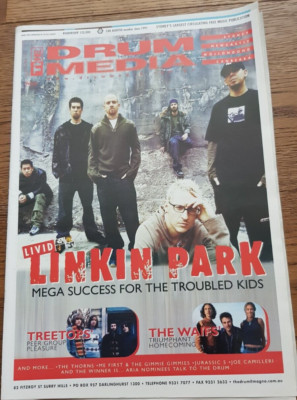 Linkin Park Drum Media Sydney Australian Magazine Issue 669 Sept 30th 2003
