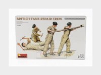 1:35 Miniart Figures Soldier Military British Tank Repair Crew Kit MA35489 Model