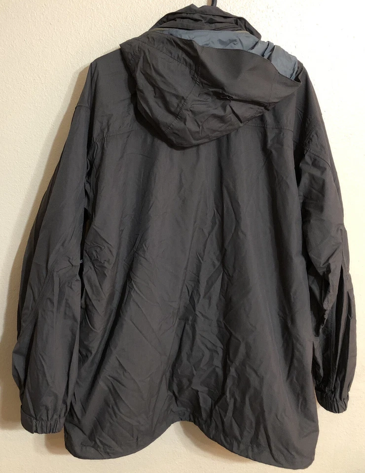 Chaqueta de esquí de snowboard transpirable impermeable Sierra XL blanca marrón Foto 4 de 4