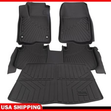 4pcs Floor Mats Cargo Liner Mat For Honda Cr-v Crv 2023 2024 2025 All Weather 4pcs Floor Mats Cargo Liner Mat For Honda Cr-v Crv 2023 2024 2025 All Weather