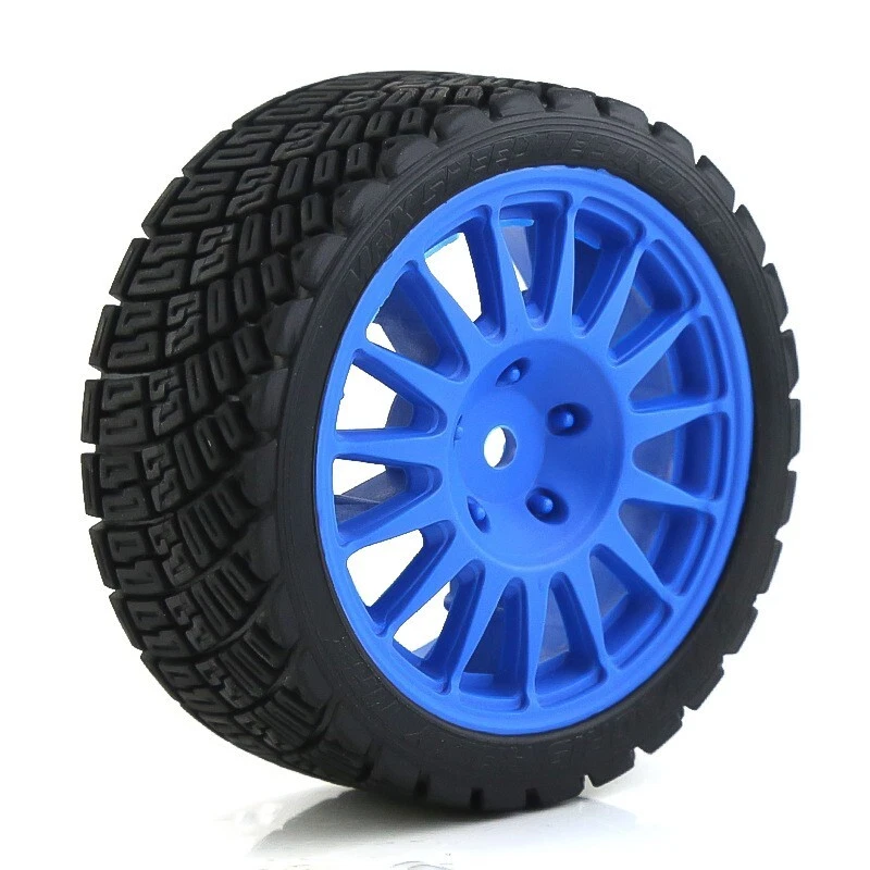 1/10 Rallye Reifen 67x28mm Citroën C3 Design für HPI Kyosho Tamiya XV01/TT02 - Bild 4 von 4