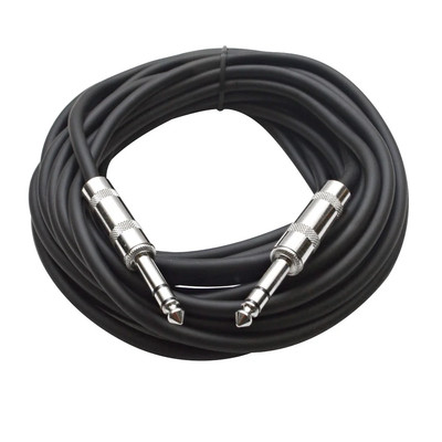 SATRX-25 1/4'''' Heavy Duty Balance TRS Male to Male Electric Patch Power Amplifie
