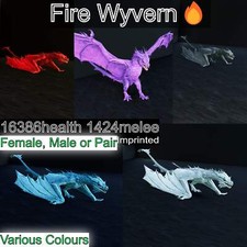 ASA🦖Ark Survival Ascended Pve Fire Wyvern Max Level 362 / TOP / Solid Dragon