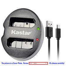 Kastar Battery Dual Charger for Nikon D5100 D5200 D5300 D3100 D3200 D3300 P7000