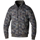 RST Zip Through Casual Hoodie Camo Green