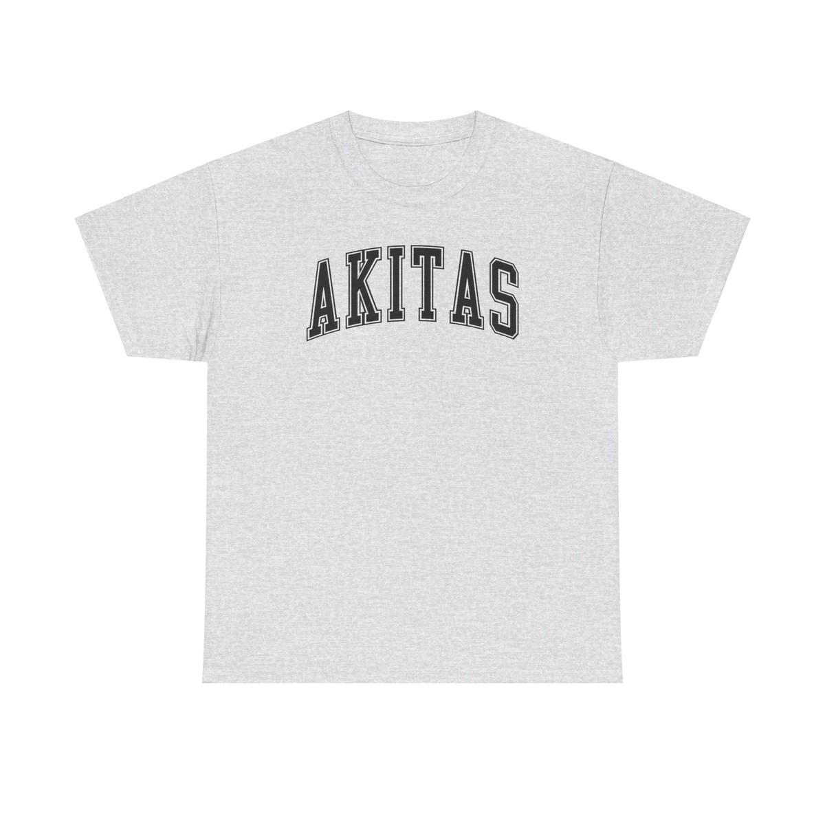 Akita Shirt Gifts Tshirt Tee Crew Neck Short Sleeve | eBay